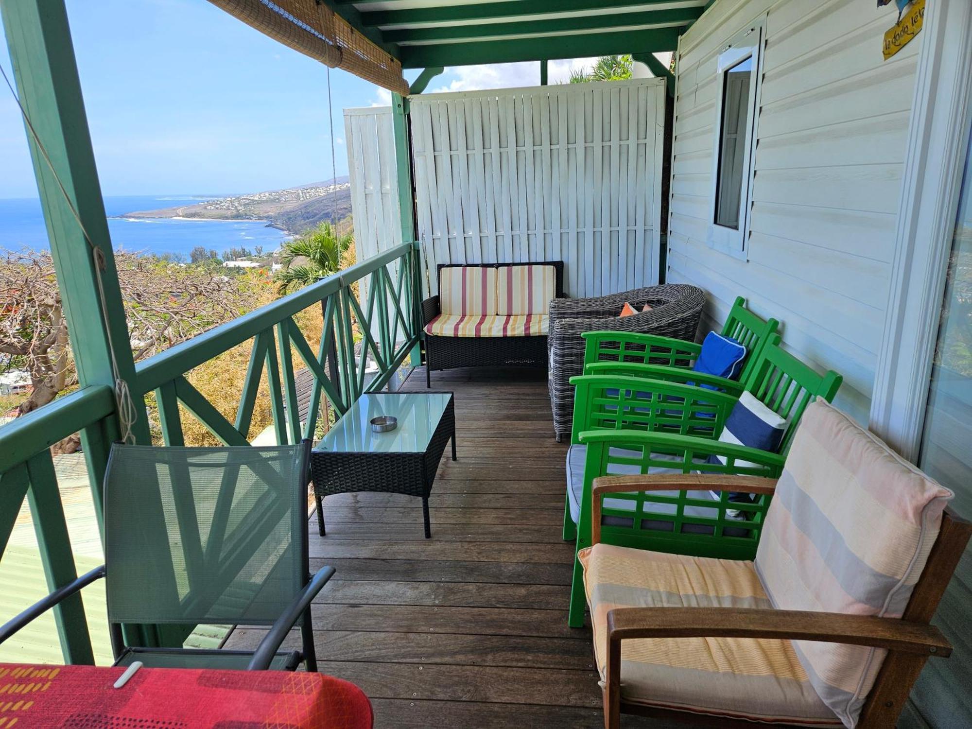 Chalet Sunset, Vue Panoramique Sur La Baie, Proche De Saint-Leu Et Ses Plages Zewnętrze zdjęcie